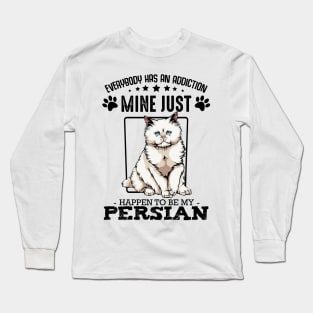 Persian Cat Long Sleeve T-Shirt